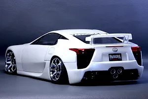 Pandora RC 1/10 Lexus LFA Unpainted Body Shell - Clear image 3