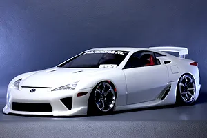 Pandora RC 1/10 Lexus LFA Unpainted Body Shell - Clear image 8