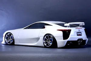 Pandora RC 1/10 Lexus LFA Unpainted Body Shell - Clear image 9