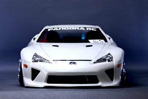 Pandora RC 1/10 Lexus LFA Unpainted Body Shell - Clear image 6