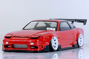 Pandora RC 1/10 180SX RPS13 Origin Labo. Unpainted Body Shell - Clear
