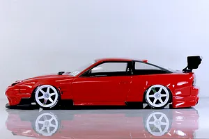 Pandora RC 1/10 180SX RPS13 Origin Labo. Unpainted Body Shell - Clear image 5
