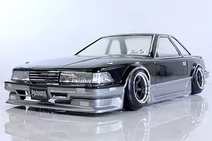 Pandora RC 1/10 Toyota Soarer Z20 Unpainted Body Shell - Clear image 4