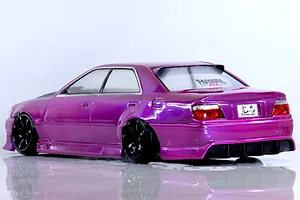 Pandora RC 1/10 Toyota Chaser JZX100 Origin Labo. Unpainted Body Shell - Clear image 6