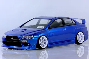 Pandora RC 1/10 Mitsubishi Lancer EvoluTionⅩ Unpainted Body Shell - Clear