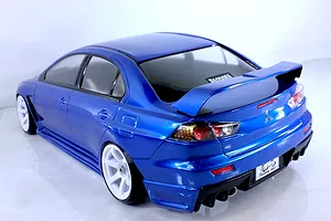 Pandora RC 1/10 Mitsubishi Lancer EvoluTionⅩ Unpainted Body Shell - Clear image 12