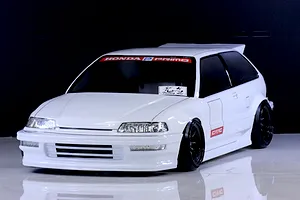 Pandora RC 1/10 Honda Civic EF9 Unpainted Body Shell - Clear image 12