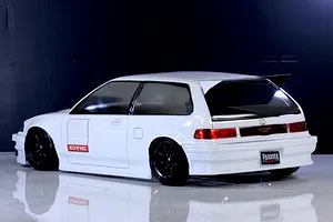 Pandora RC 1/10 Honda Civic EF9 Unpainted Body Shell - Clear image 7
