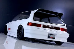 Pandora RC 1/10 Honda Civic EF9 Unpainted Body Shell - Clear image 5
