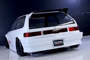 Pandora RC 1/10 Honda Civic EF9 Unpainted Body Shell - Clear image 10
