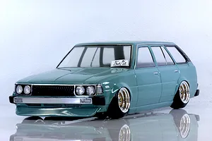 Pandora RC 1/10 Toyota Corolla KE70 Wagon Unpainted Body Shell - Clear