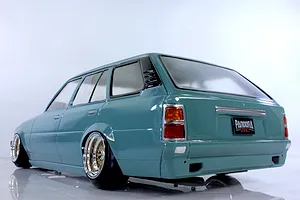 Pandora RC 1/10 Toyota Corolla KE70 Wagon Unpainted Body Shell - Clear image 11