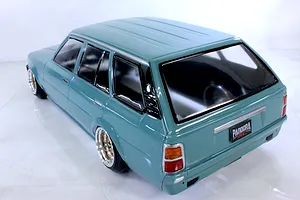 Pandora RC 1/10 Toyota Corolla KE70 Wagon Unpainted Body Shell - Clear image 13
