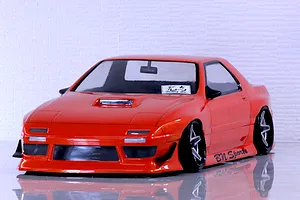 Pandora RC 1/10 Mazda RX-7 FC3S BN Sports Unpainted Body Shell - Clear image 11