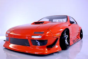Pandora RC 1/10 Mazda RX-7 FC3S BN Sports Unpainted Body Shell - Clear image 14
