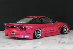 Pandora RC 1/10 Nissan Sil80 BN Sports Unpainted Body Shell - Clear image 7