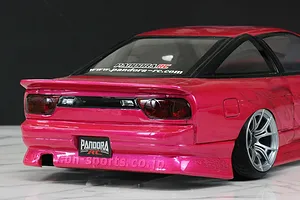 Pandora RC 1/10 Nissan Sil80 BN Sports Unpainted Body Shell - Clear image 11