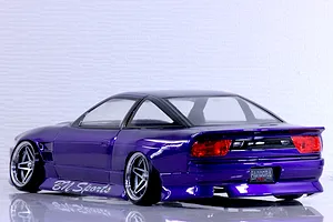 Pandora RC 1/10 Nissan Sil80 BN Sports Unpainted Body Shell - Clear image 16