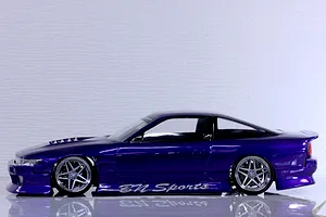 Pandora RC 1/10 Nissan Sil80 BN Sports Unpainted Body Shell - Clear image 4