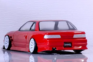 Pandora RC 1/10 Nissan 240SX One-Via Origin Labo. Unpainted Body Shell - Clear image 3