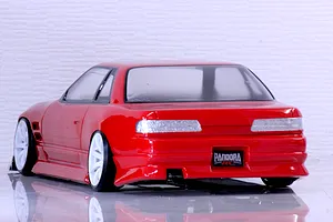 Pandora RC 1/10 Nissan 240SX One-Via Origin Labo. Unpainted Body Shell - Clear image 10