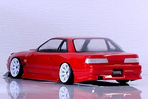 Pandora RC 1/10 Nissan 240SX One-Via Origin Labo. Unpainted Body Shell - Clear image 12