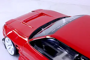 Pandora RC 1/10 Nissan 240SX One-Via Origin Labo. Unpainted Body Shell - Clear image 6
