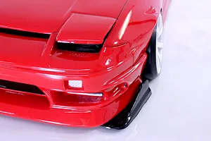 Pandora RC 1/10 Nissan 240SX One-Via Origin Labo. Unpainted Body Shell - Clear image 5
