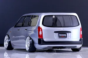 Pandora RC 1/10 Toyota Probox Unpainted Body Shell - Clear image 6