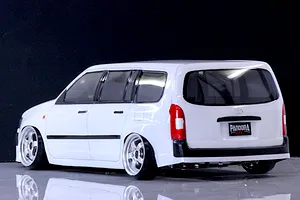Pandora RC 1/10 Toyota Probox Unpainted Body Shell - Clear image 3