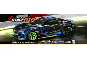 HPI Stage-D10 Ford Mustang GT Spec-5 FD RC Drift Car Electric RWD 1/10 Scale RTR - S650 VGJR image 21