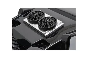 RPM Black Slash 4WD No Clip Body Mount Set image 16557