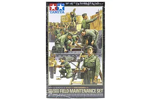 Tamiya 1/48 German WWII Tank Crew/Field Maintenance Set Scaled Plastic Model Kit image 16610
