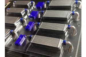 Pandora RC 1/10 Intercooler &amp; Oil Cooler Unpainted - Clear
