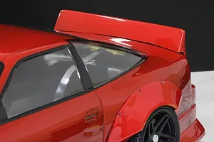 Pandora RC 1/10 Ducktail Spoiler/Wing Set Unpainted - Clear