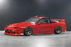 Pandora RC 1/10 RPS13 180SX Kouki (Tohoku Style) Unpainted Body Shell - Clear
