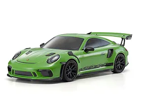 Kyosho Fazer Mk2 2018 Porsche 911 GT3 RS RC Car Electric 4WD 1/10 Scale RTR - Lizard Green