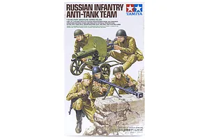 Tamiya 1/35 Russian Infantry Anti-Tank Team Scaled Plastic Model Kit image 16654