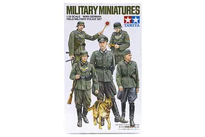 Tamiya 1/35 German WWII Field Military Police Set Scaled Plastic Model Kit