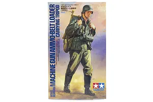 Tamiya 1/16 German WWII Machine Gun Ammo-Belt Loader (Carrying Tripod) Scaled Plastic Model Kit image 16673