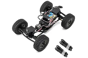 Maverick Scout24 Flux RC Rock Crawler Electric 4WD 1/24 Scale RTR - Blue image 6