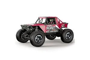 Maverick Scout24 Flux RC Rock Crawler Electric 4WD 1/24 Scale RTR - Red