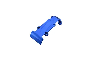 GPM 1/16 Aluminium Rear Skid Plate - Blue