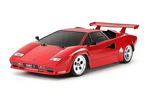 Tamiya TT-02 Lamborghini Countach 5000S RC Car 4WD 1/10 Scale Kit - Limited Edition