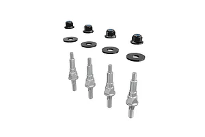 ARRMA Aluminium Shock Standoffs 4Pcs - Silver