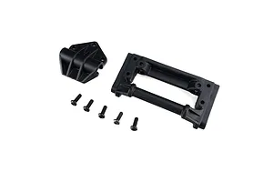 Axial Rear Bumper Mount Set - Black