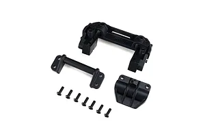 Axial Front Bumper Mount Set - Black