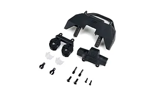 Axial Front Bumper Set - Black