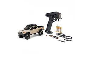 Axial SCX30 Toyota Tacoma RC Rock Crawler Electric 4WD 1/30 Scale RTR - Brown