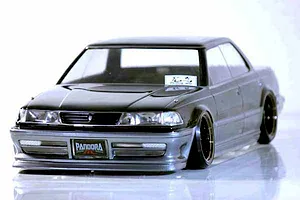 Pandora RC 1/10 Toyota Mark2 JZX81 Ver.2 Unpainted Body Shell - Clear